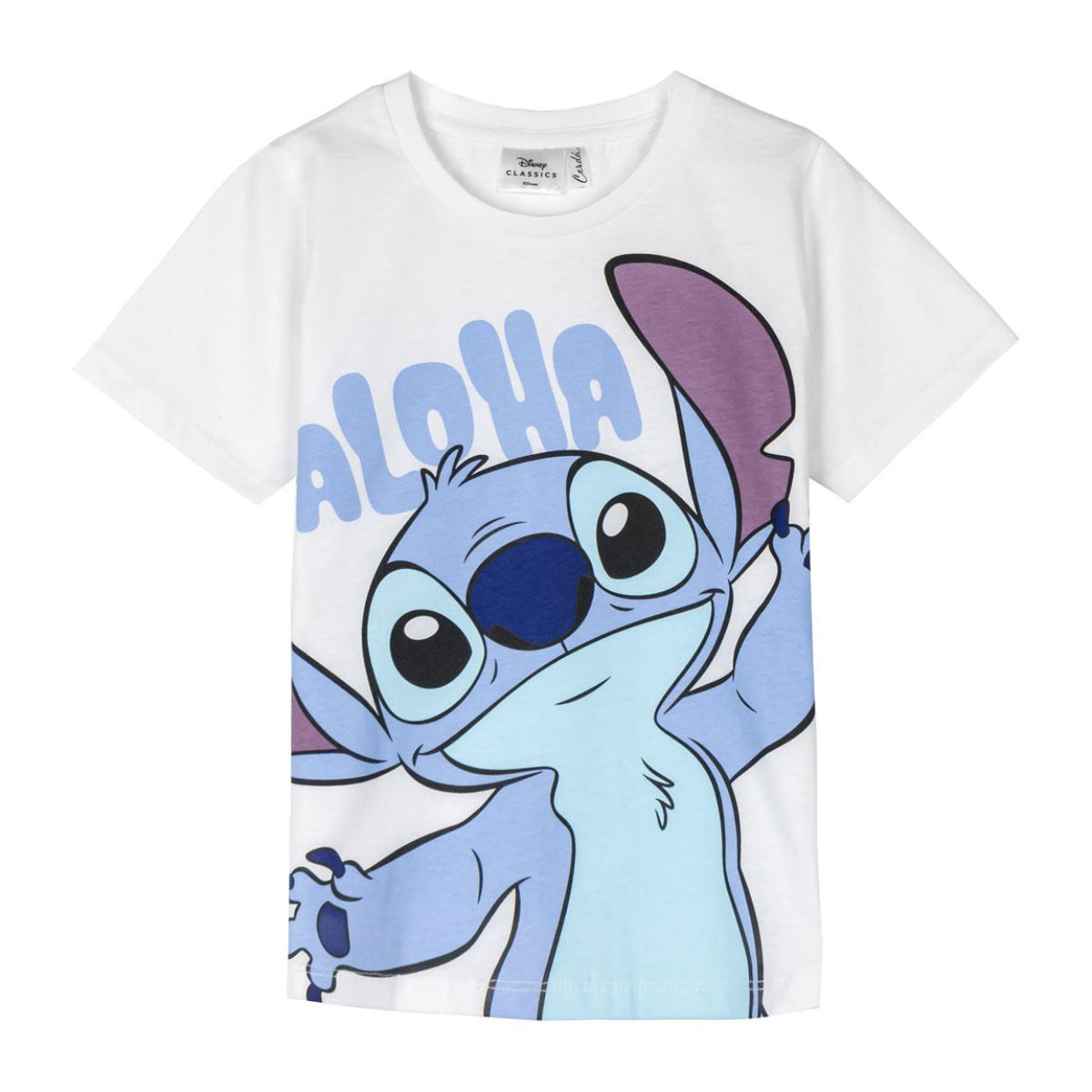 Disney Stitch Kinder T-Shirt kurzarm 100 % Baumwolle Jungen Mädchen