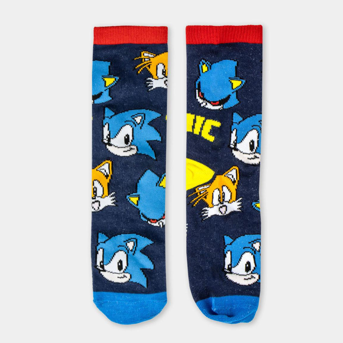 Sonic the Hedgehog Kinder Socken Set 4 Paar bequem Baumwolle Polyester