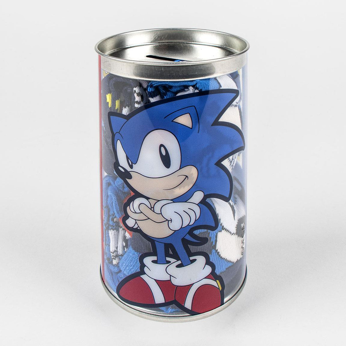 Sonic the Hedgehog Kinder Socken Set 4 Paar bequem Baumwolle Polyester