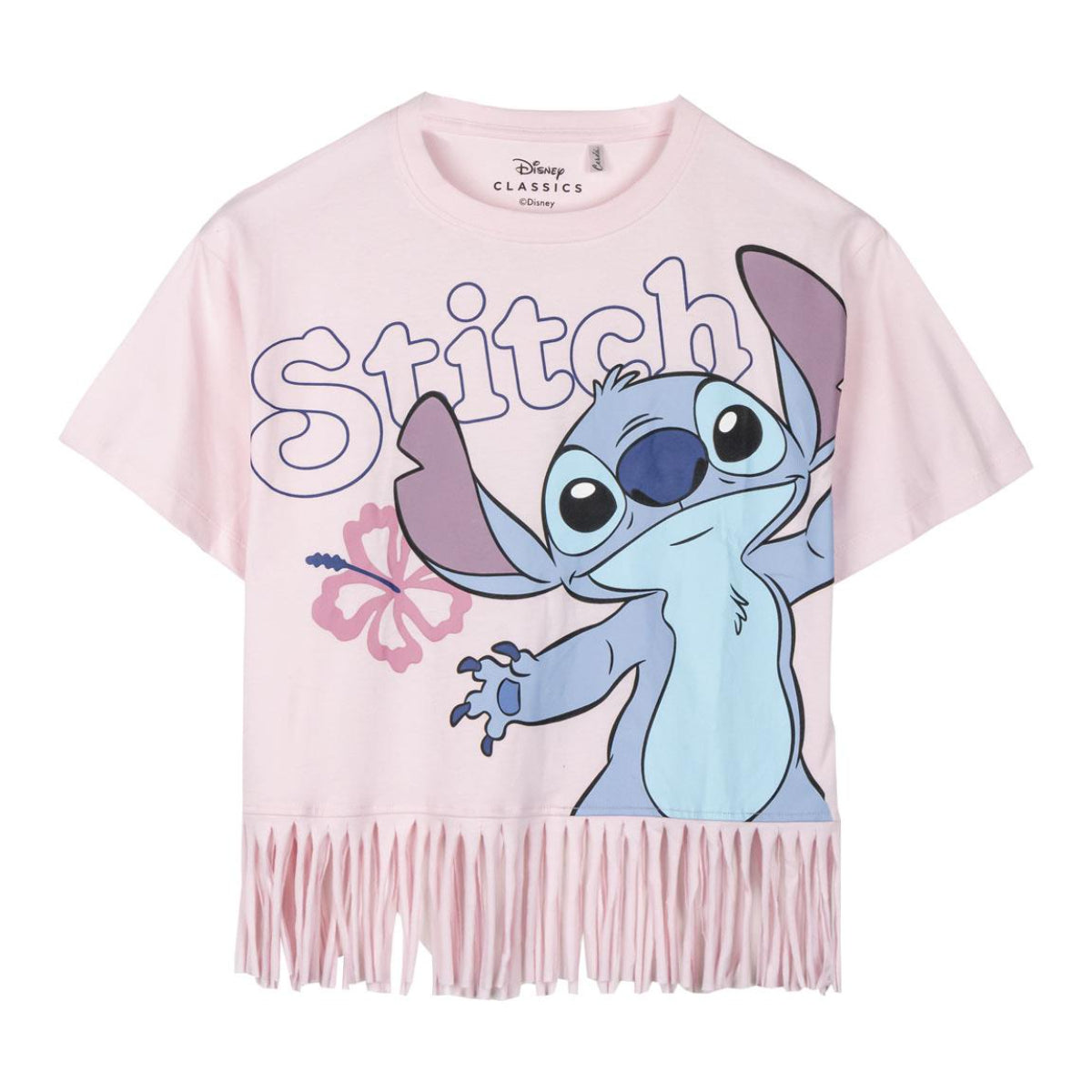 Disney Stitch Kinder T-Shirt kurzarm 100 % Baumwolle Jungen Mädchen