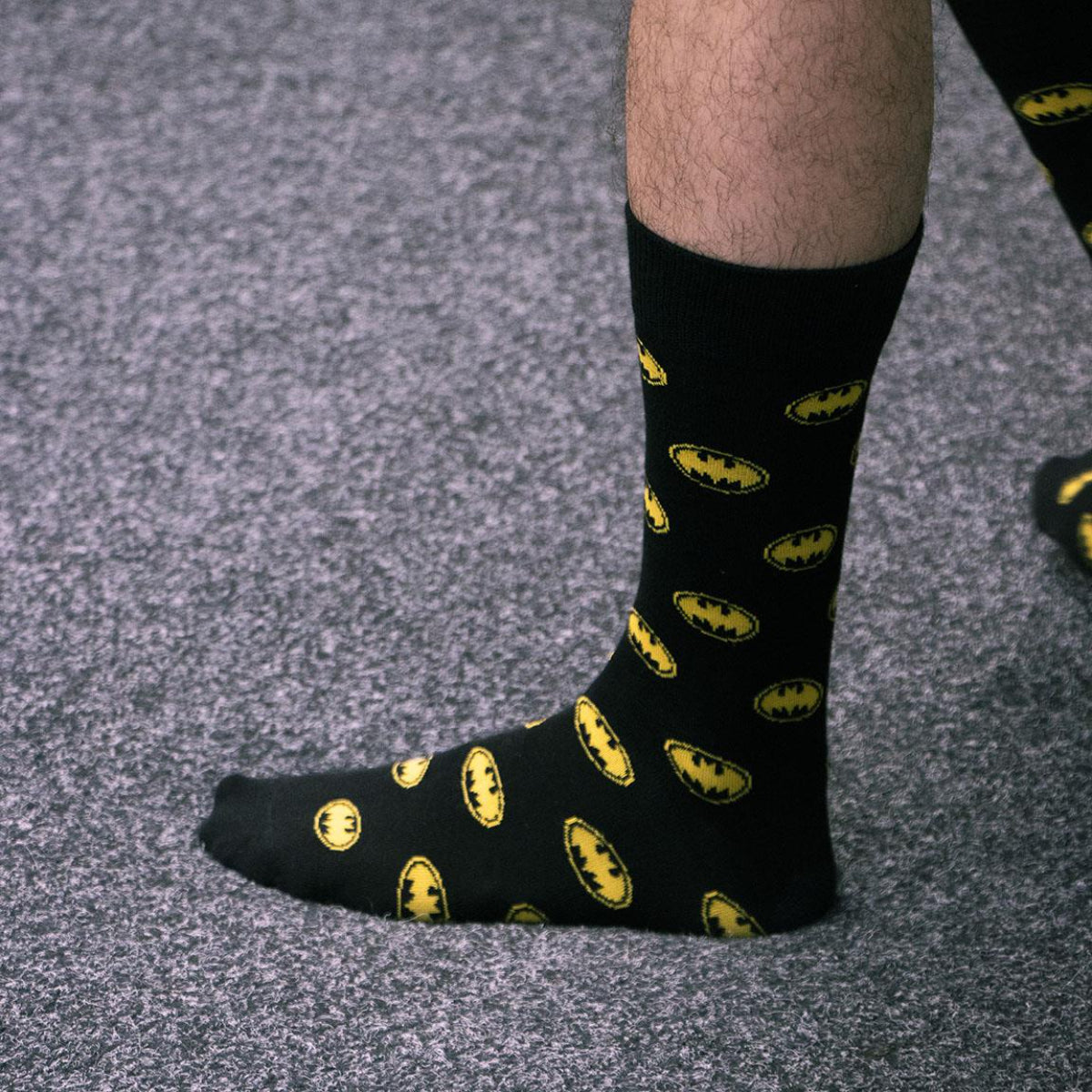 Batman Fan 1 Paar Socken in Größe 38–45 für täglichen Komfort