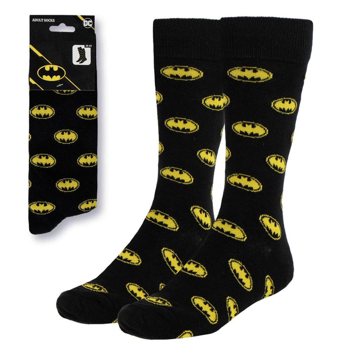 Batman Fan 1 Paar Socken in Größe 38–45 für täglichen Komfort