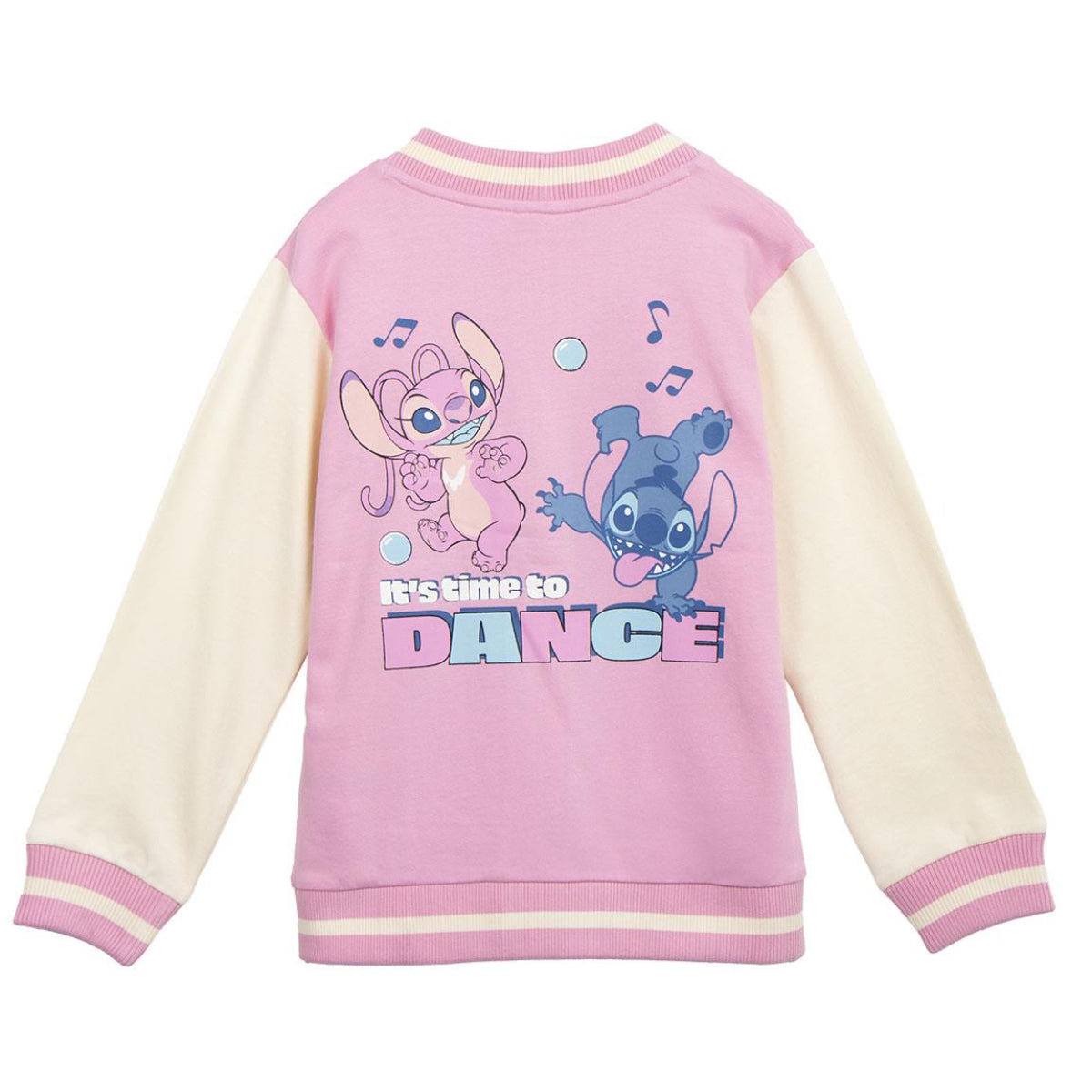 Disney Stitch Baseballjacke – Kinderjacke aus 100 % Baumwolle