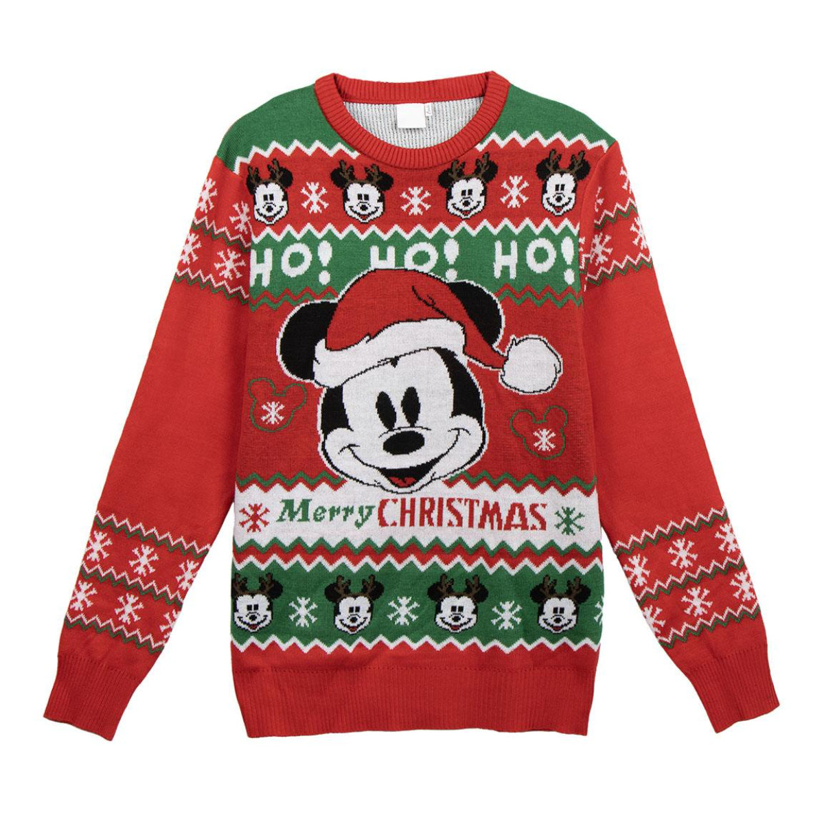 Disney Mickey Xmas Pullover – Bequemer Weihnachts Strickpulli