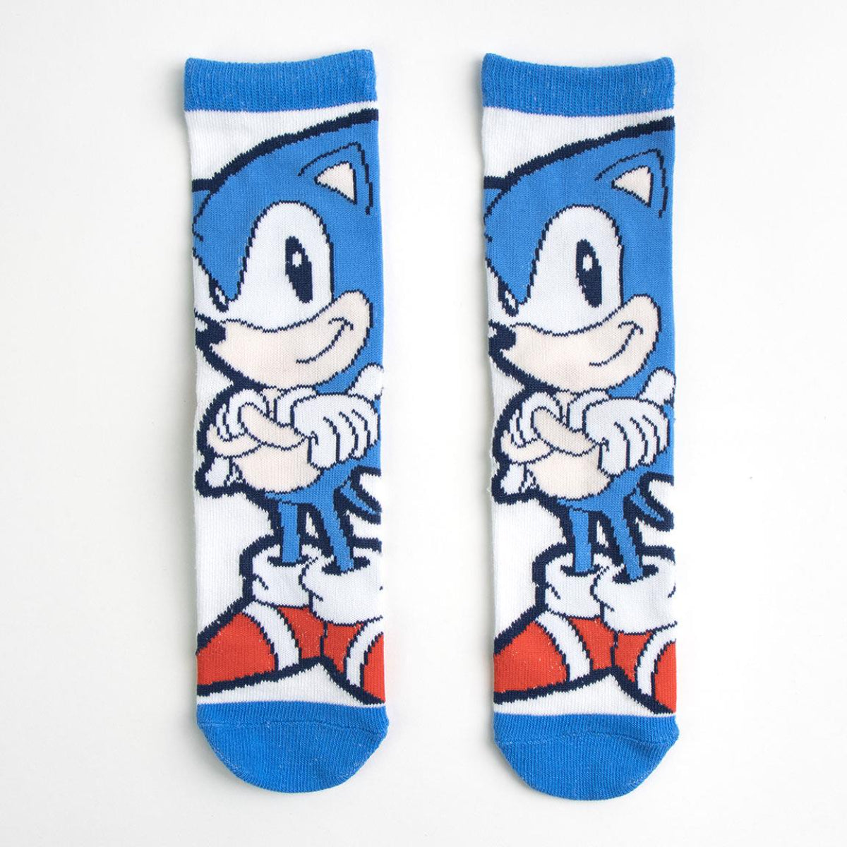 Sonic the Hedgehog Kinder Socken Set 3 Paar bequem Baumwolle Polyester