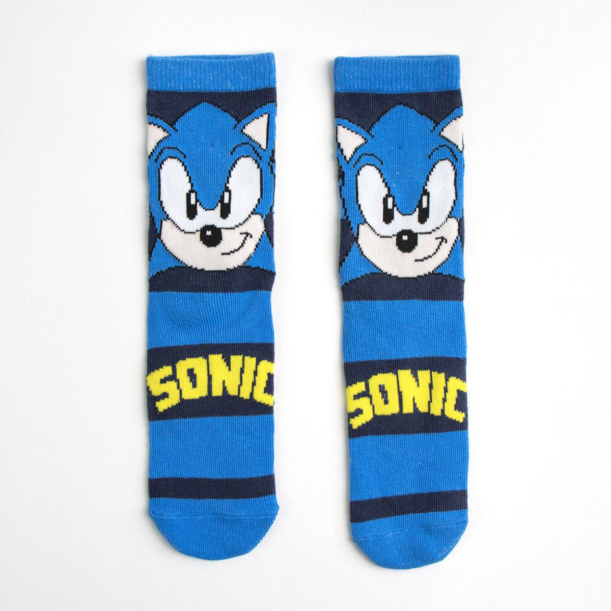 Sonic the Hedgehog Kinder Socken Set 3 Paar bequem Baumwolle Polyester