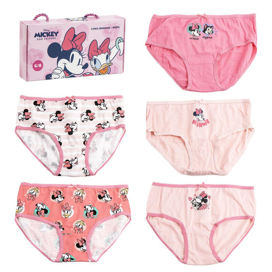 Disney Minnie Maus Unterhosen Kinder Mädchen 5er Set Baumwollslips Mädchenwäsche