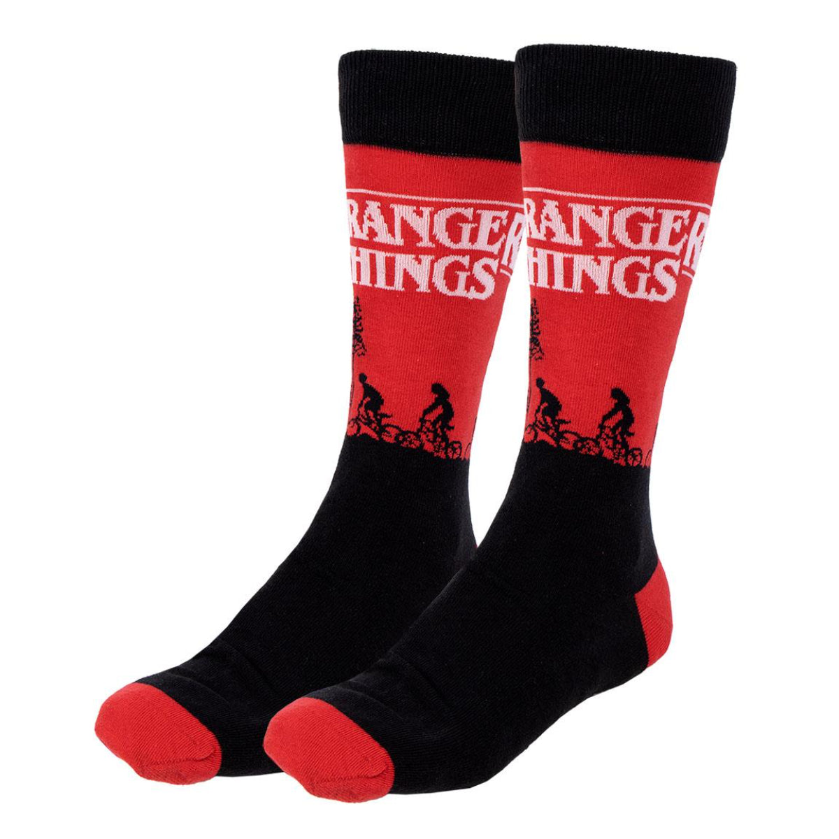 Stranger Things 3´er Motivsocken 38-45 Bequeme Freizeit Socken Unisex Serien Fan