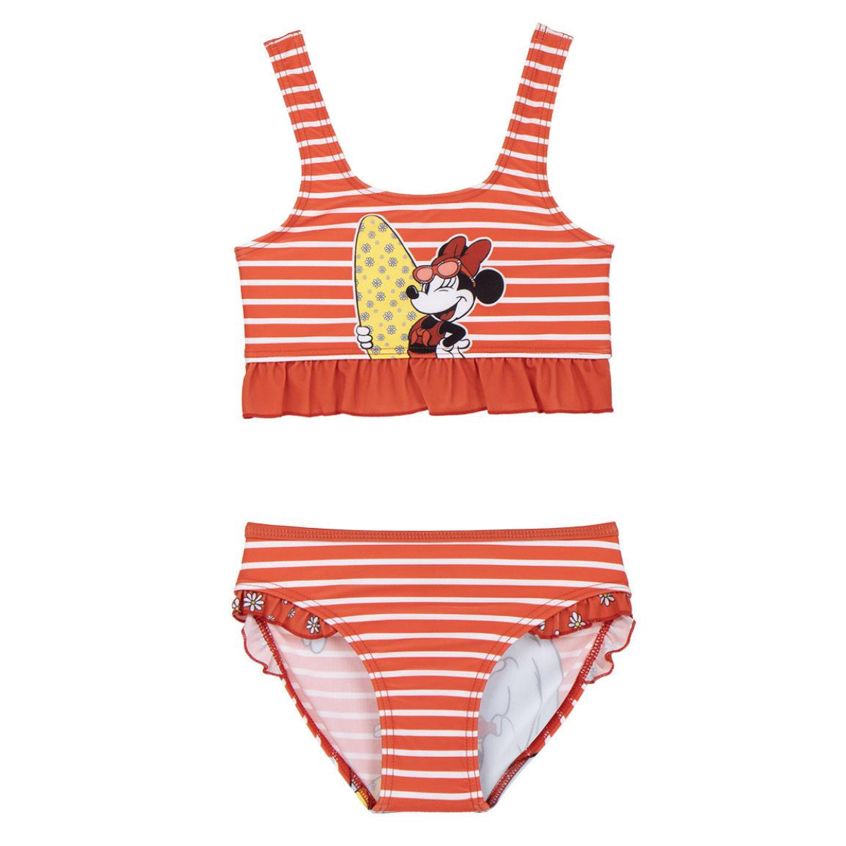 Disney Minnie Mouse Mädchen Bikini mit Fanmotiv für Sommer und Urlaub