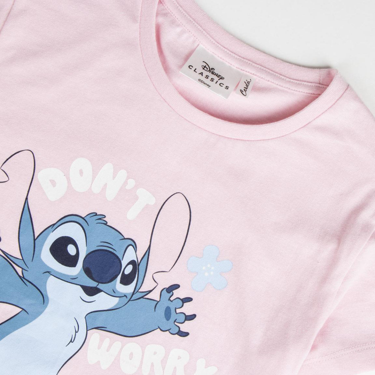 Disney Stitch Kinder Short Pyjama Set Schlafanzug kurz Sommer Nachtwäsche Baumwolle