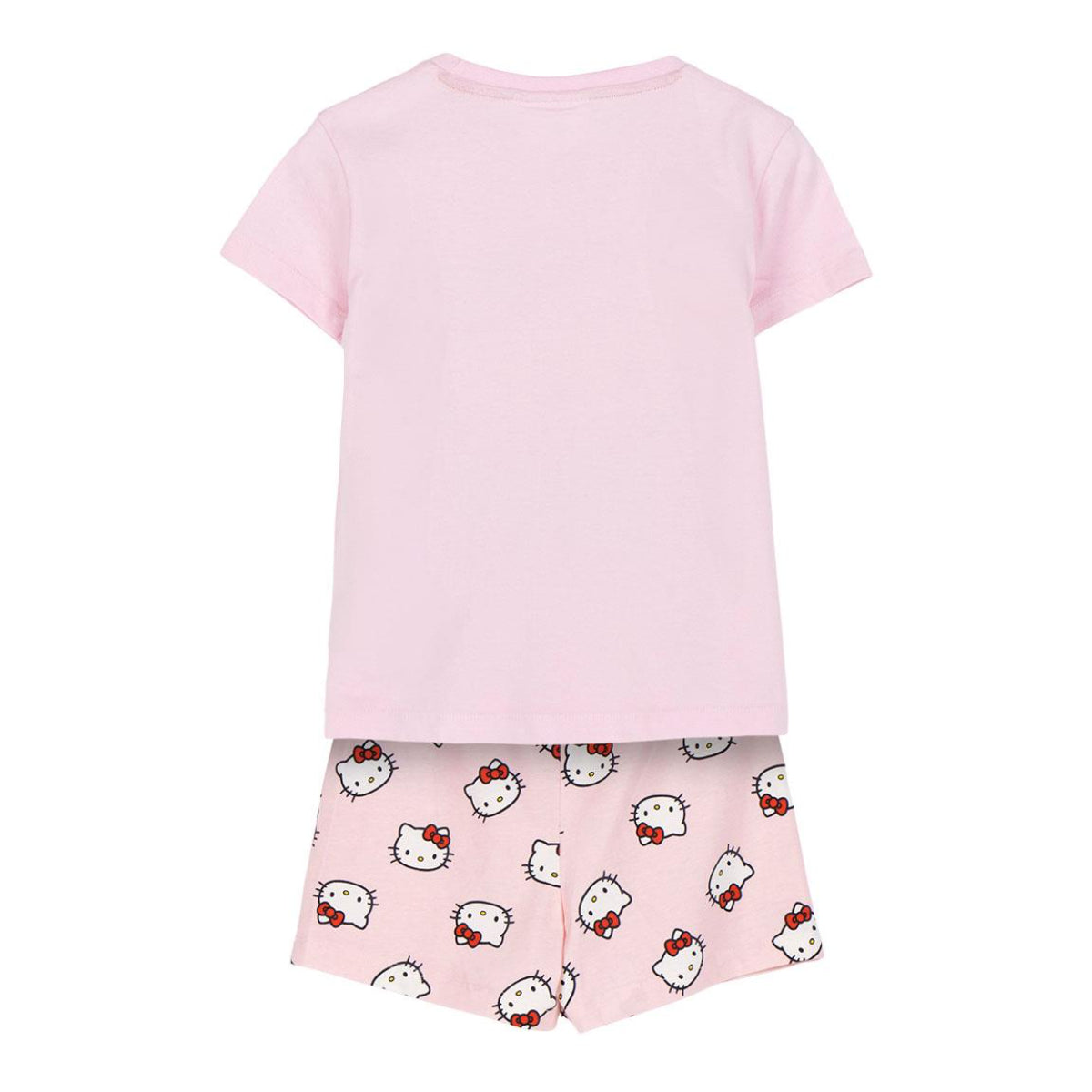 Hello Kitty Schlafanzug Kinder Pyjama T-Shirt & Short aus 100 % Baumwolle