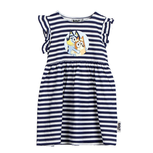 Bluey Kleid Mädchenkleid & Freizeitkleid aus atmungsaktivem Single Jersey