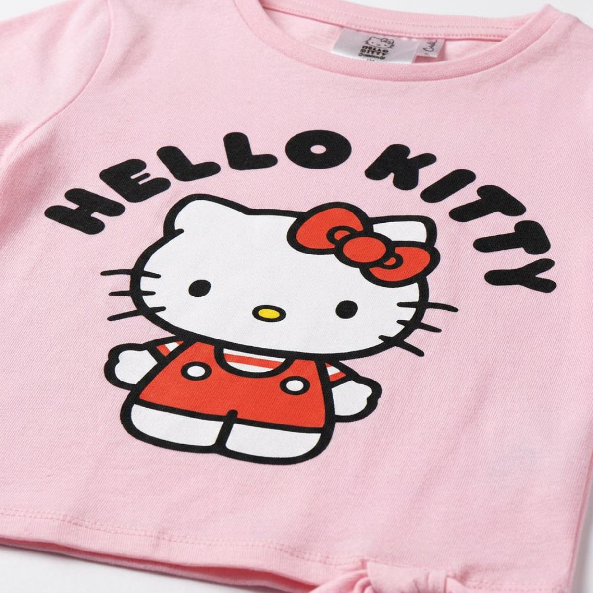 Hello Kitty Kurzarmshirt Kinder Baumwollshirt Freizeit Sommer Kleidung