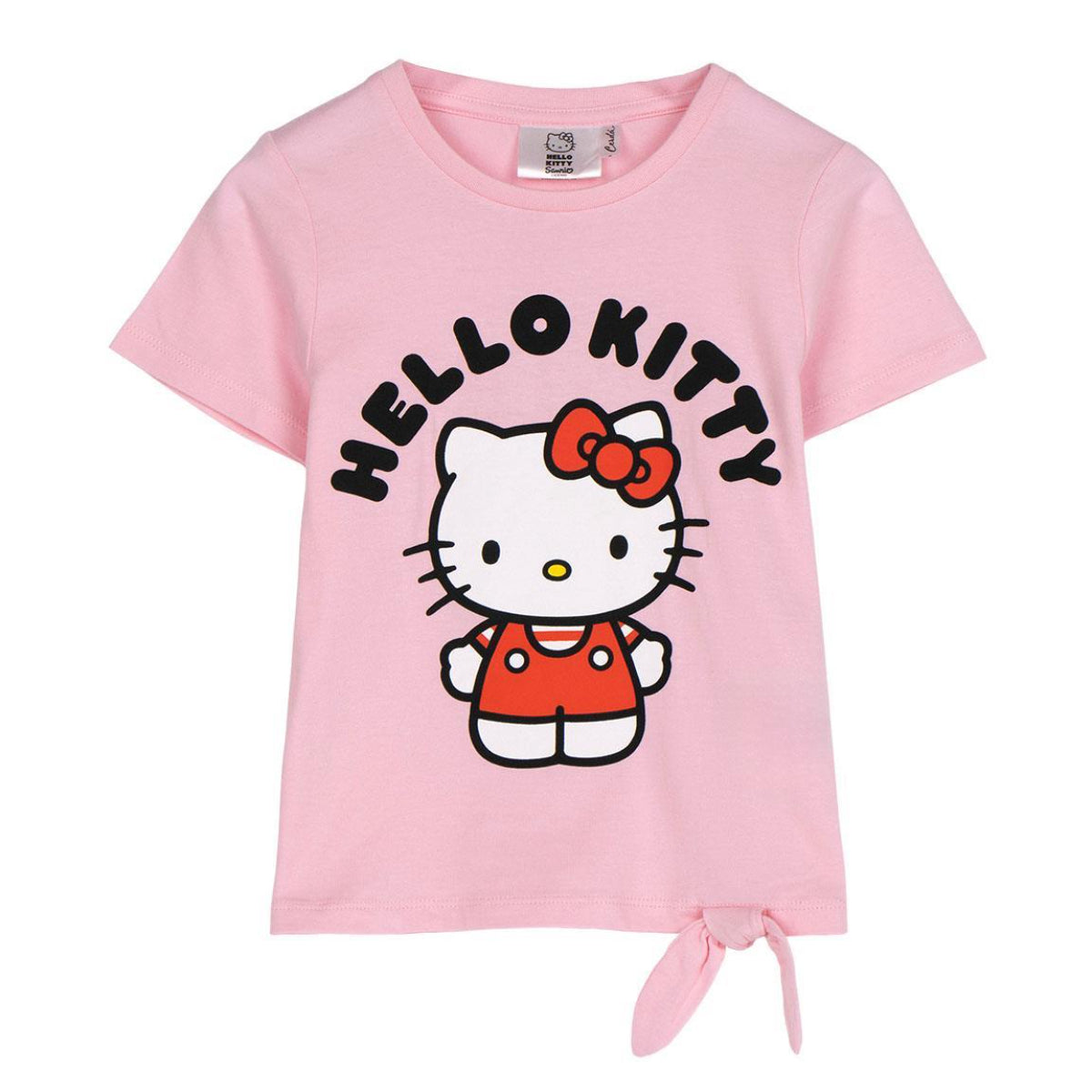Hello Kitty Kurzarmshirt Kinder Baumwollshirt Freizeit Sommer Kleidung