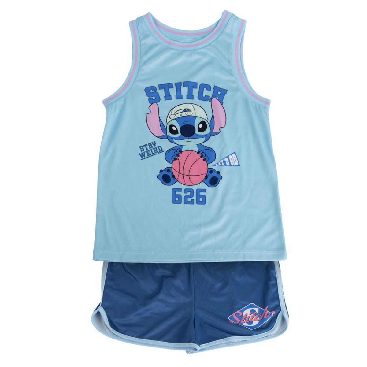 Disney Stitch Kinder Trainingsset 2 Teilig Sportbekleidung Schule Freizeit