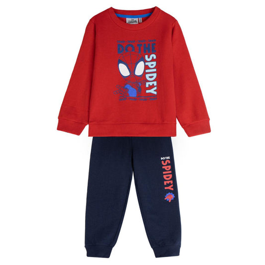Marvel Spider-Man Kinder Trainingsanzug Baumwollmix Zweiteiler Freizeitanzug