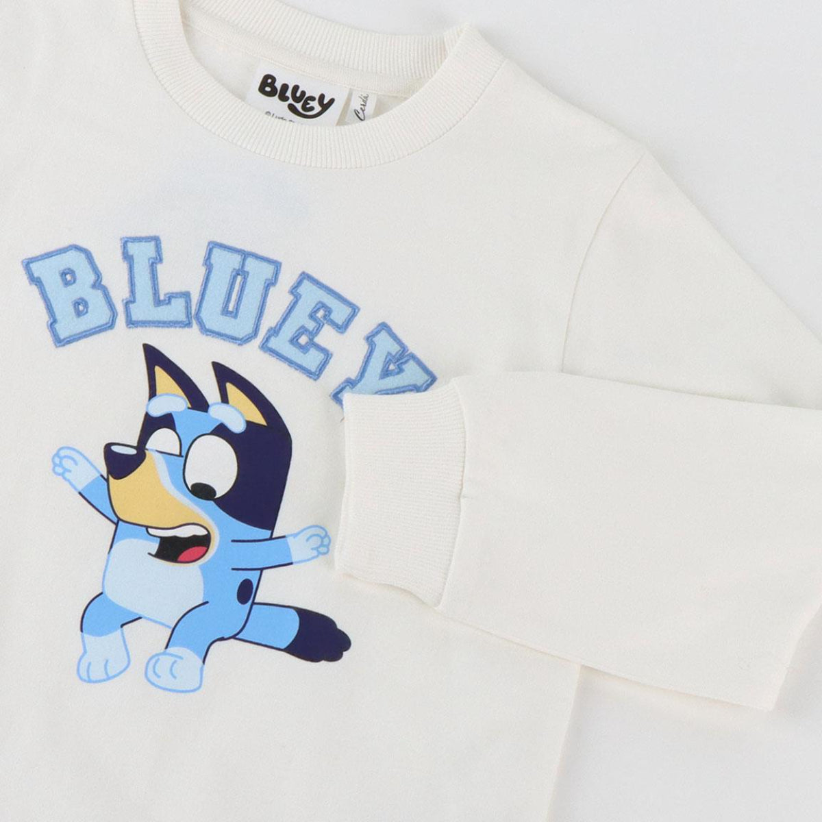 Bluey Sportanzug Kinder Set Sweatshirt und Hose 100 % Baumwolle