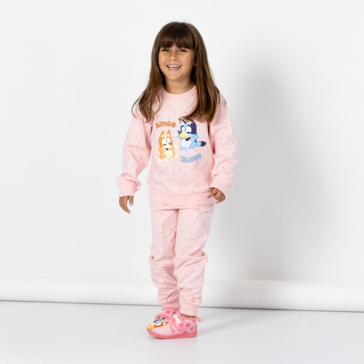 Bluey Schlafanzug für Kinder Pyjama Set 100 % Baumwolle