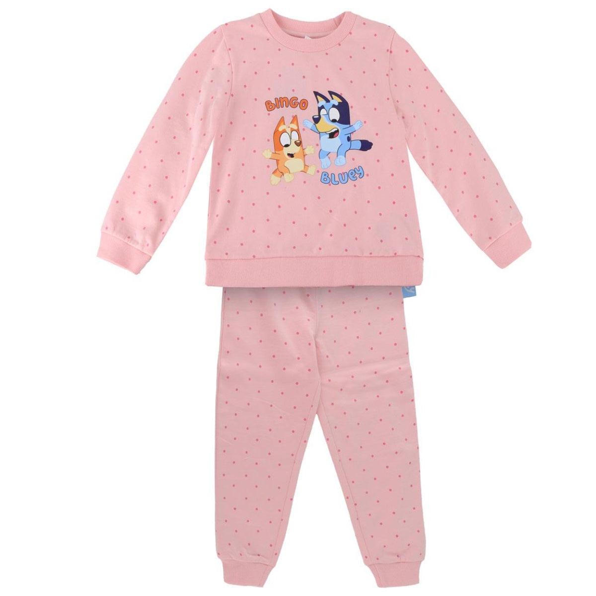 Bluey Schlafanzug für Kinder Pyjama Set 100 % Baumwolle