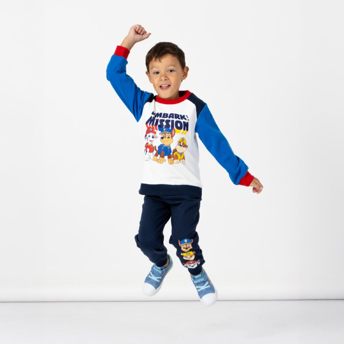 Paw Patrol Kinder Trainingsanzug Baumwollmix Zweiteiler Freizeitanzug Jungen