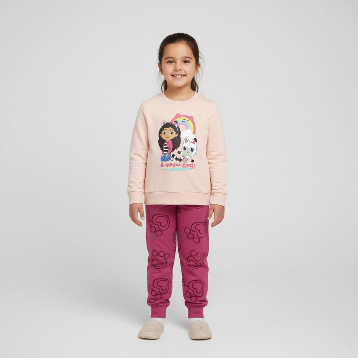 Gabby’s Dollhouse Jogginganzug Mädchen Baumwolle Polyester Freizeit