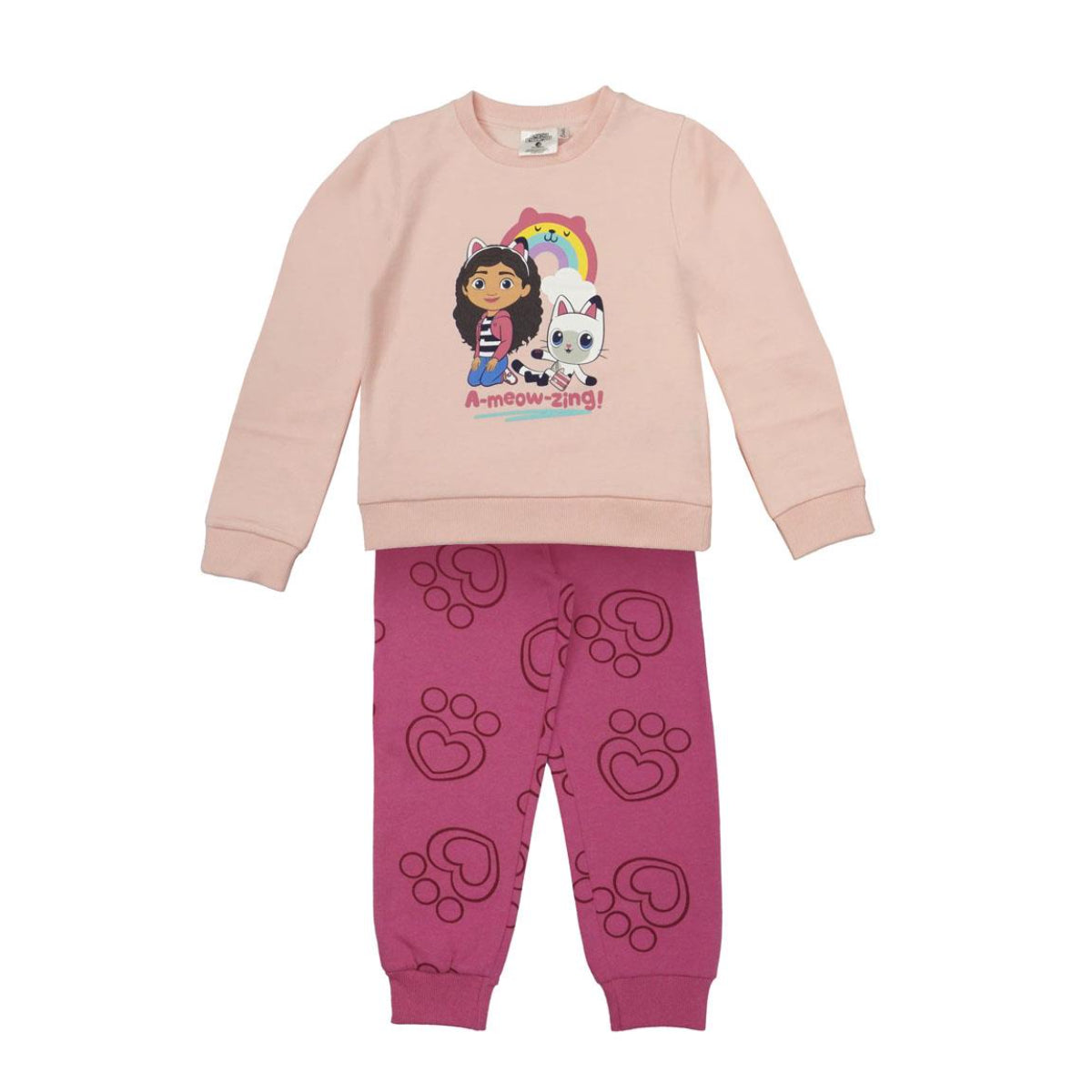 Gabby’s Dollhouse Jogginganzug Mädchen Baumwolle Polyester Freizeit