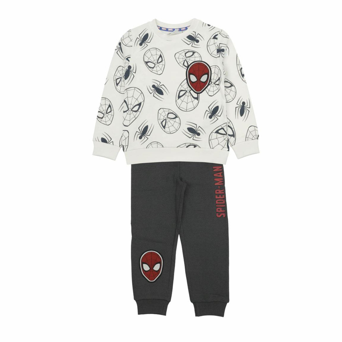 Marvel Spider-Man Kinder Trainingsanzug Baumwollmix Zweiteiler Freizeitanzug