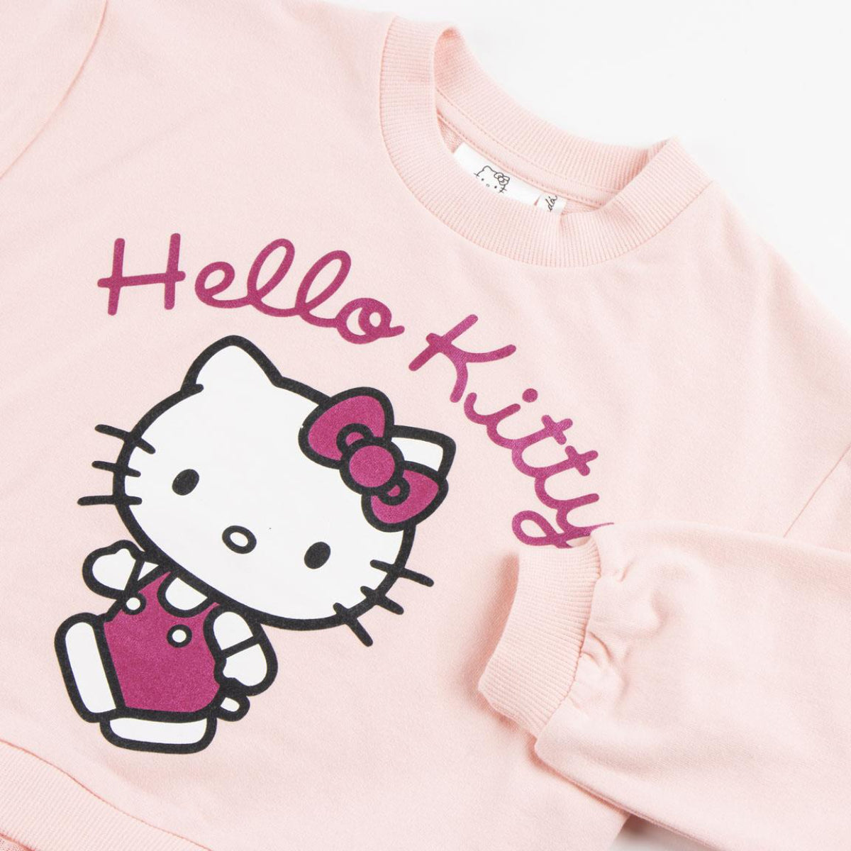 Hello Kitty Mädchen Sweatshirt weich warm Baumwollmix Freizeit