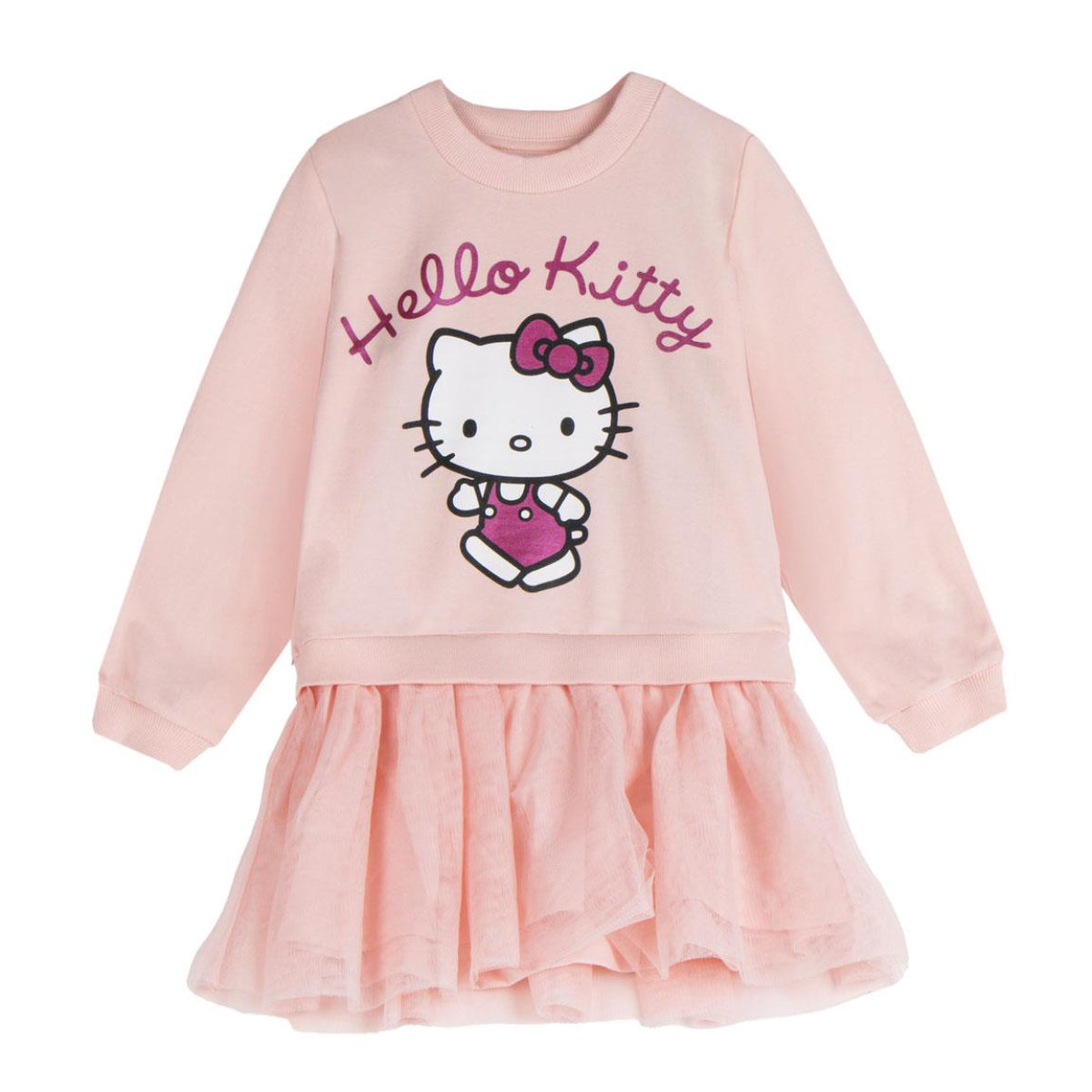 Hello Kitty Mädchen Sweatshirt weich warm Baumwollmix Freizeit
