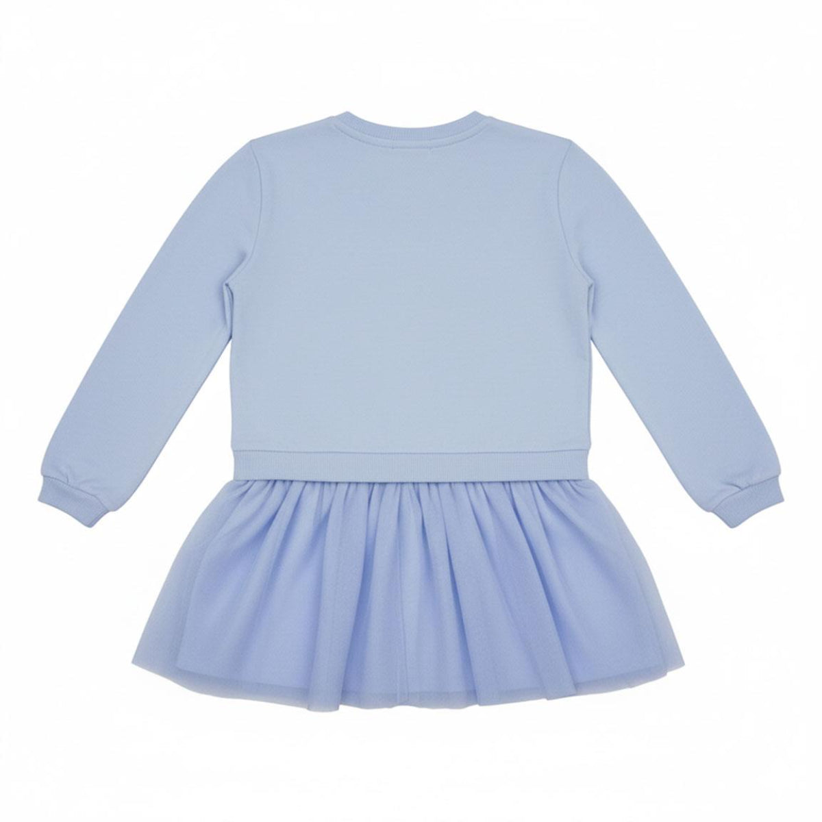 Disney Stitch Kinder Sweatshirt French Terry Pullover mit Tüll Baumwollmix