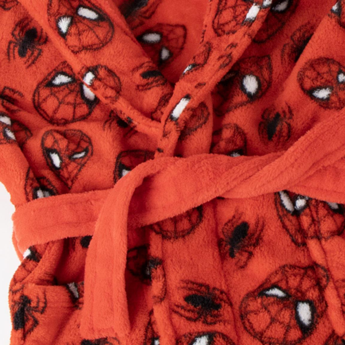 Spider-Man Kinder Hausmantel – Kuscheliger Bademantel aus Polyester