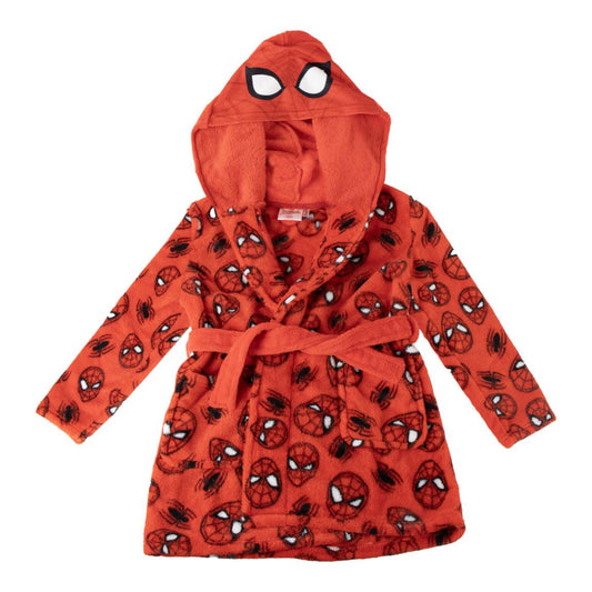 Spider-Man Kinder Hausmantel – Kuscheliger Bademantel aus Polyester