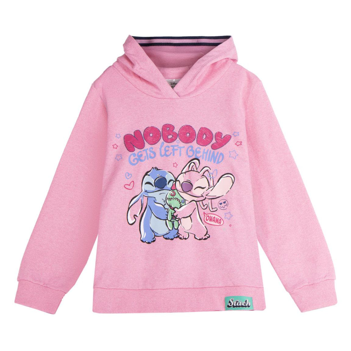 Disney Stitch Kinder Hoodie – Weicher Pullover aus Baumwollmix