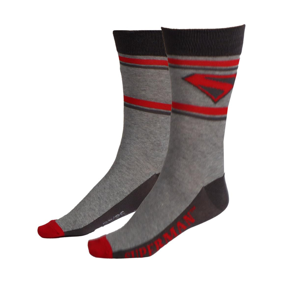 DC Comics Superman 1 Paar Socken mit komfortabler Passform in Größe 38-45