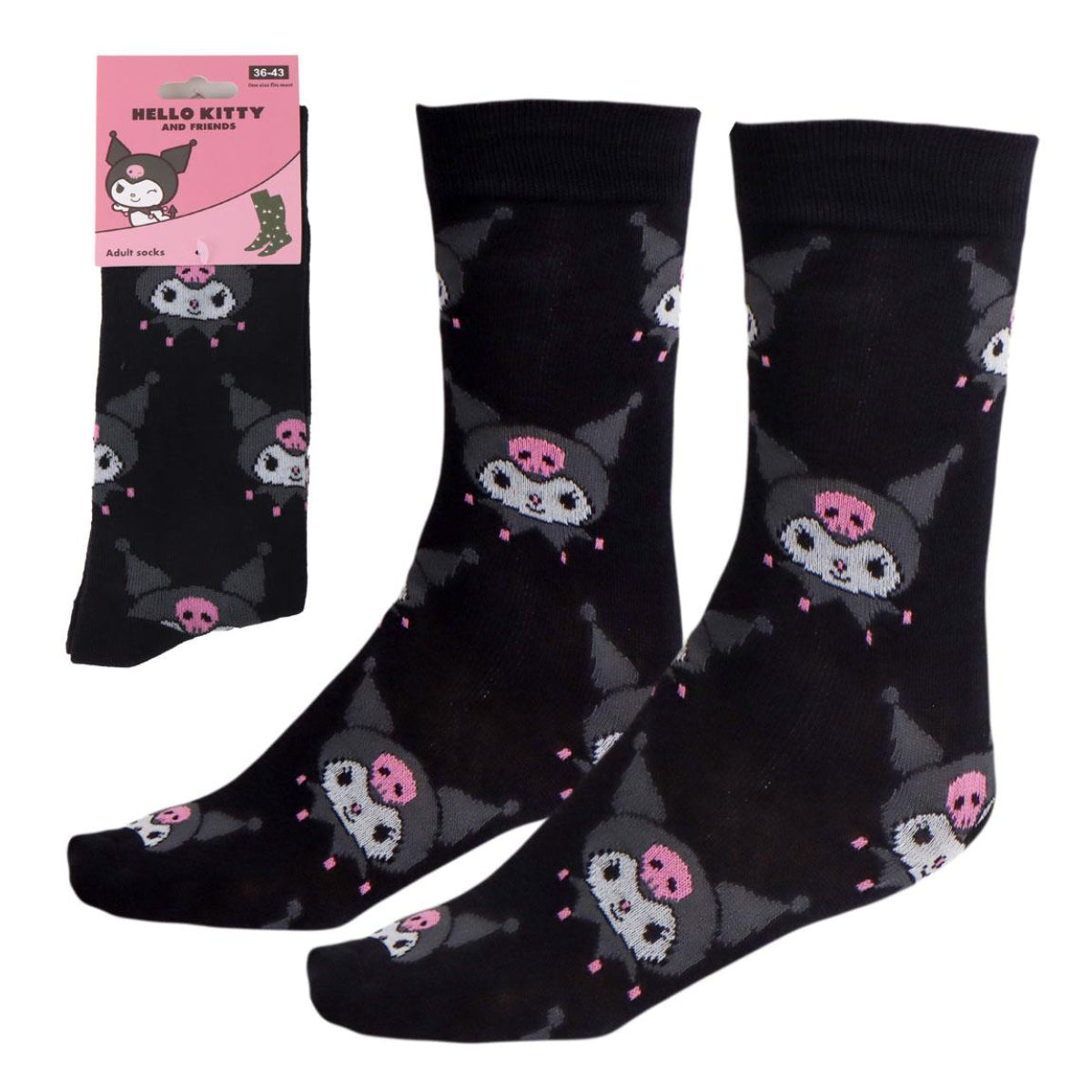 Hello Kitty 1 Paar Socken mit komfortabler Passform in Größe 36–43