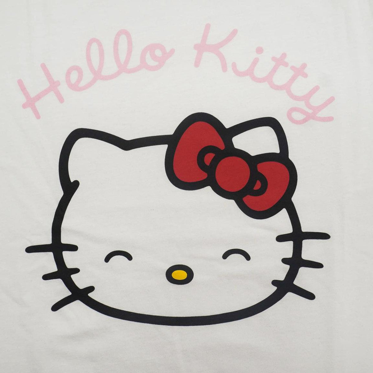 Hello Kitty Damen Pyjama lang Zweiteiler Baumwollmix Single Jersey Schlafanzug