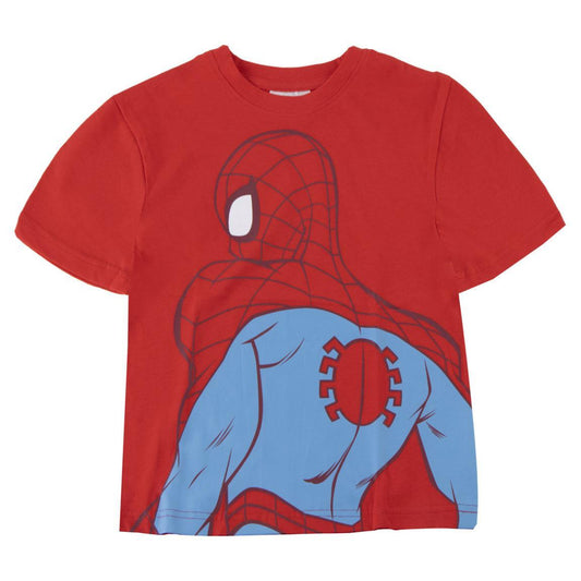 Spiderman Kurzarmshirt Kinder Baumwollshirt Freizeit Sommer Kleidung