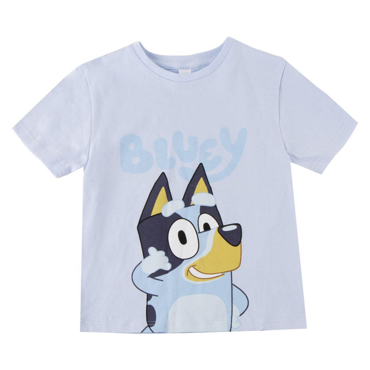 Bluey Kinder Shirt Baumwolle Kurzarm Oberteil Alltag Schule
