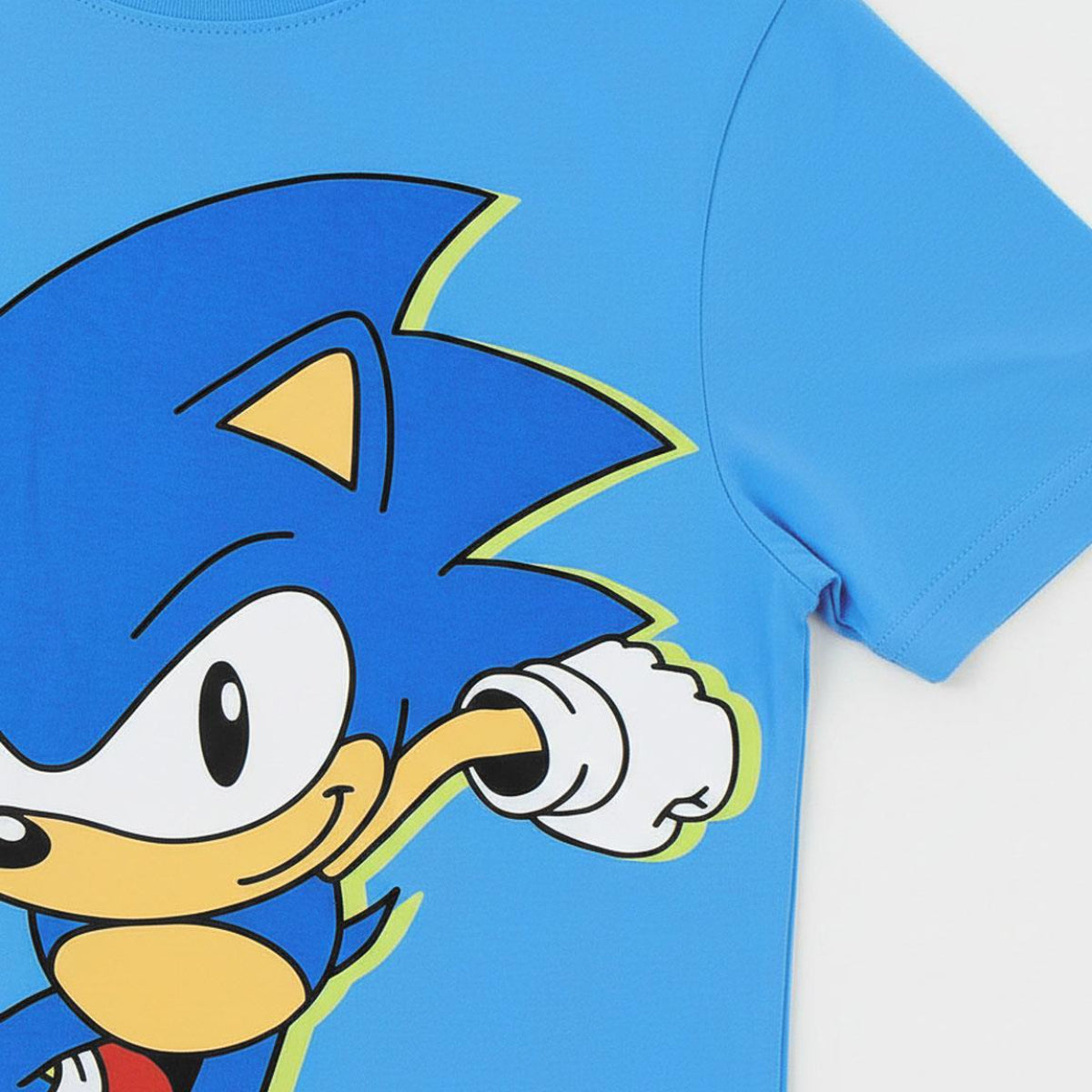 Sonic Kurzarmshirt Kinder Baumwollshirt Freizeit Sommer Kleidung