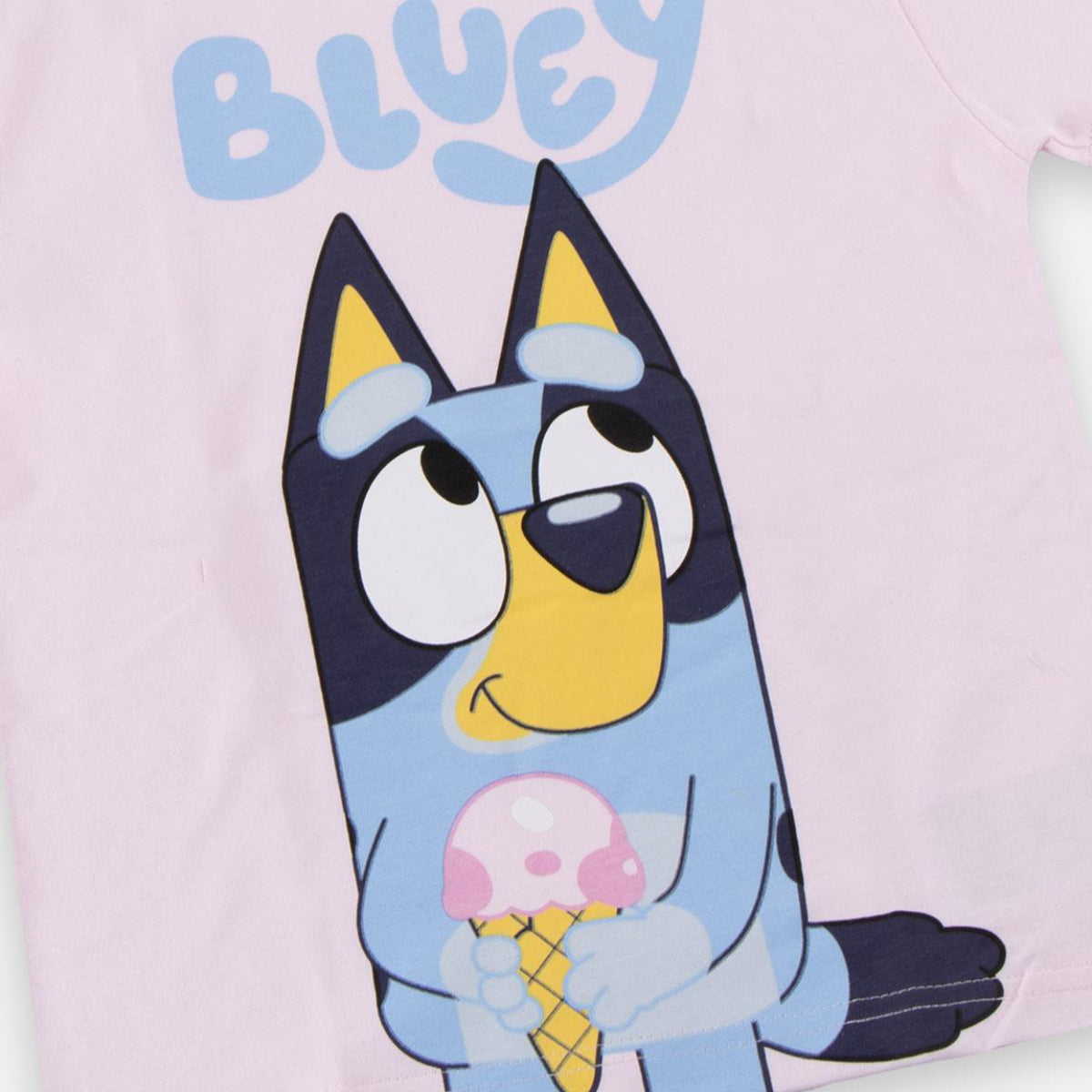 Bluey Kinder Shirt Baumwolle Kurzarm Oberteil Alltag Schule