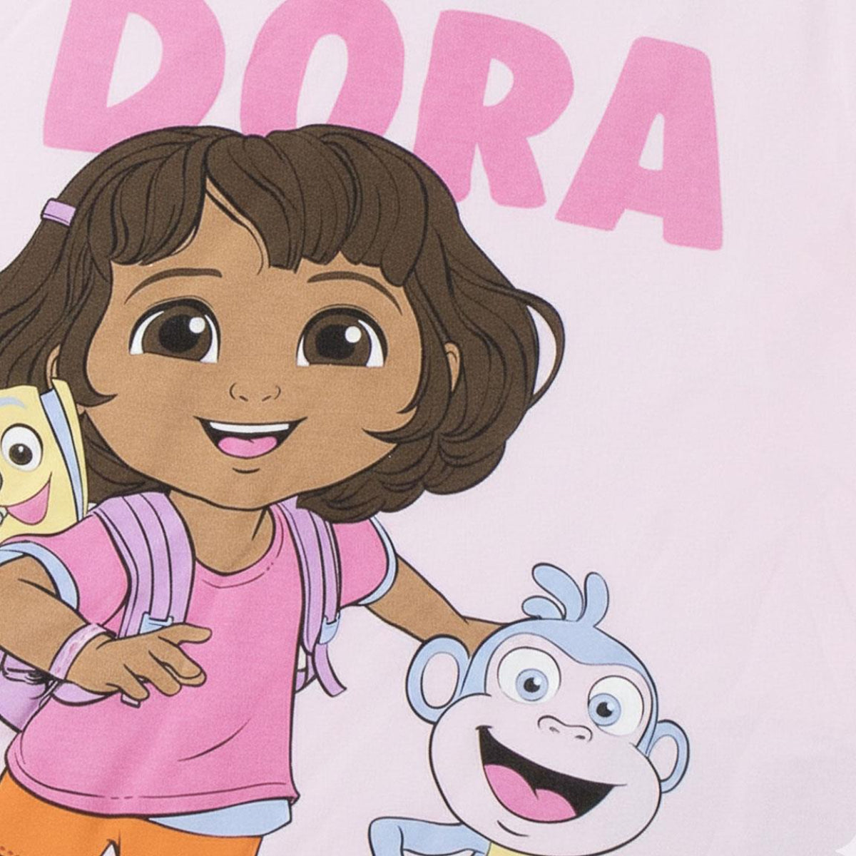 Dora la Exploradora Kinder Kurzarmshirt aus 100 % Baumwolle Single Jersey