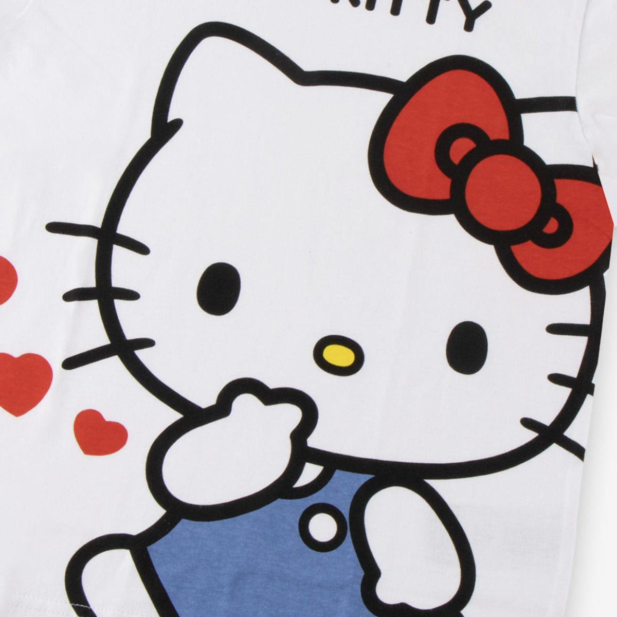 Hello Kitty Kurzarmshirt Kinder Baumwollshirt Freizeit Sommer Kleidung