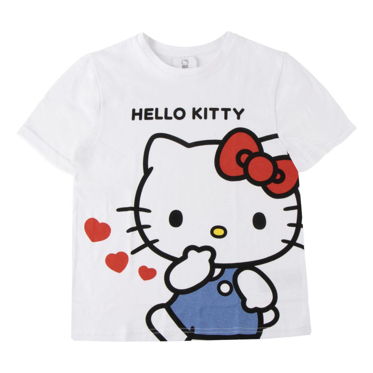 Hello Kitty Kurzarmshirt Kinder Baumwollshirt Freizeit Sommer Kleidung