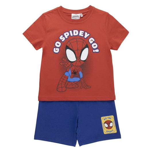 Spidey Kinder Set 2 Teilig French Terry Baumwolle Freizeit Outfit