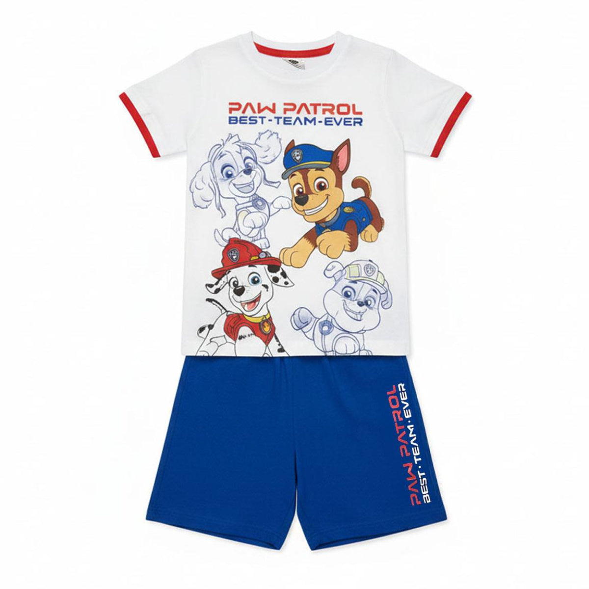 Paw Patrol Kinder Trainingsanzug 2 Teilig Sweatshirt Hose Baumwolle