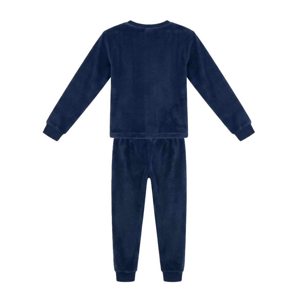 Real Madrid Kinder Pyjama lang mit Applikationen für Nacht Zuhause und Freizeit