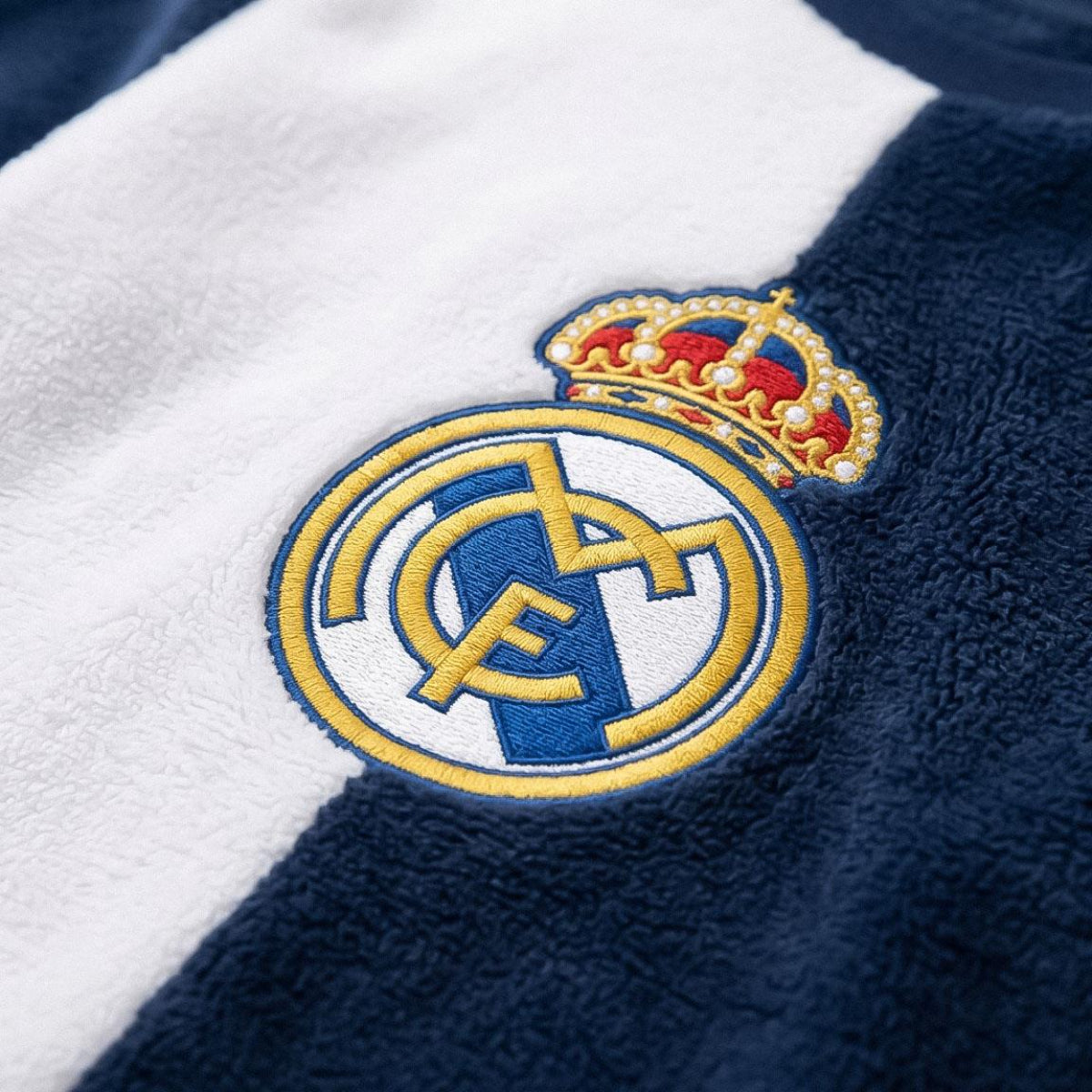 Real Madrid Kinder Pyjama lang mit Applikationen für Nacht Zuhause und Freizeit