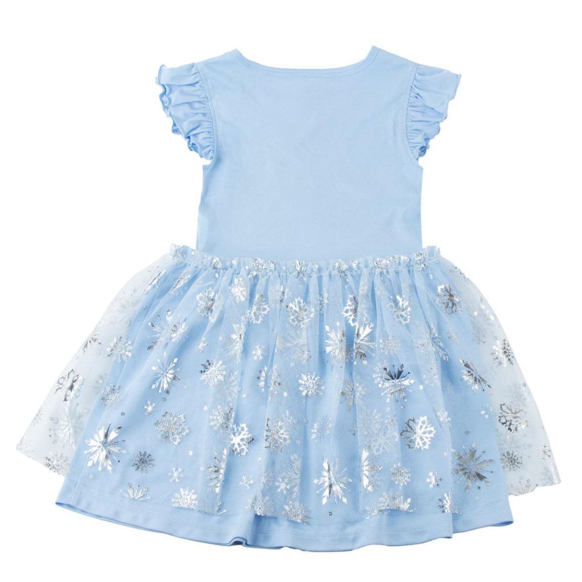 Disney Frozen Mädchen Kleid leichtes Sommerkleid für warme Tage und Kindergarten