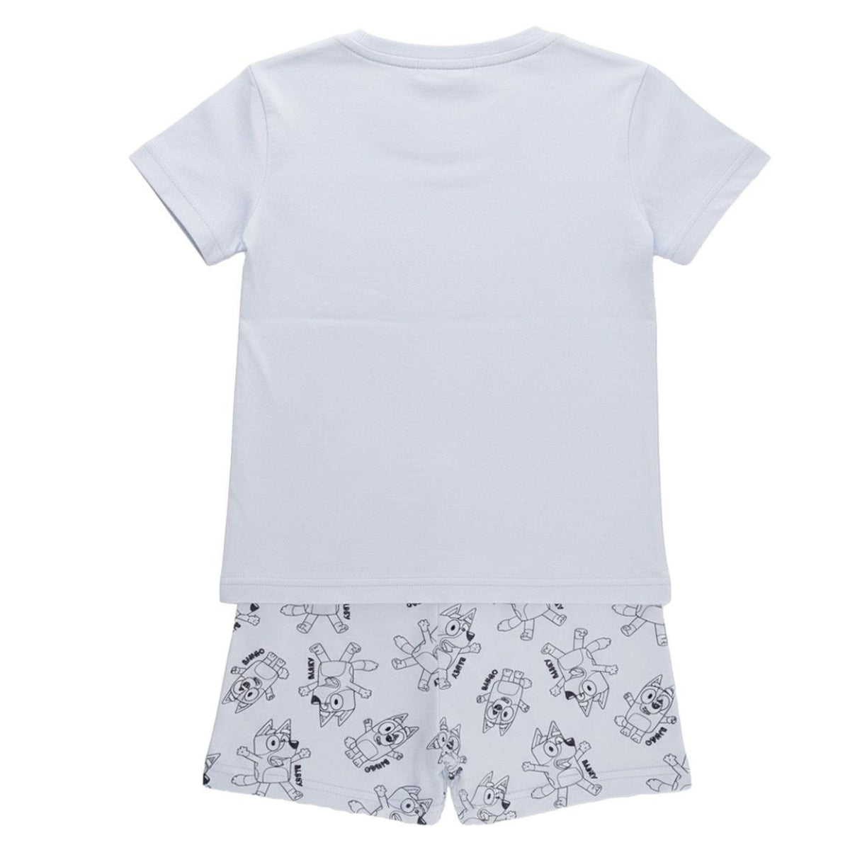 Bluey Kinder Nachtwäsche Kurzarm Pyjama Sommer Schlafset Baumwolle