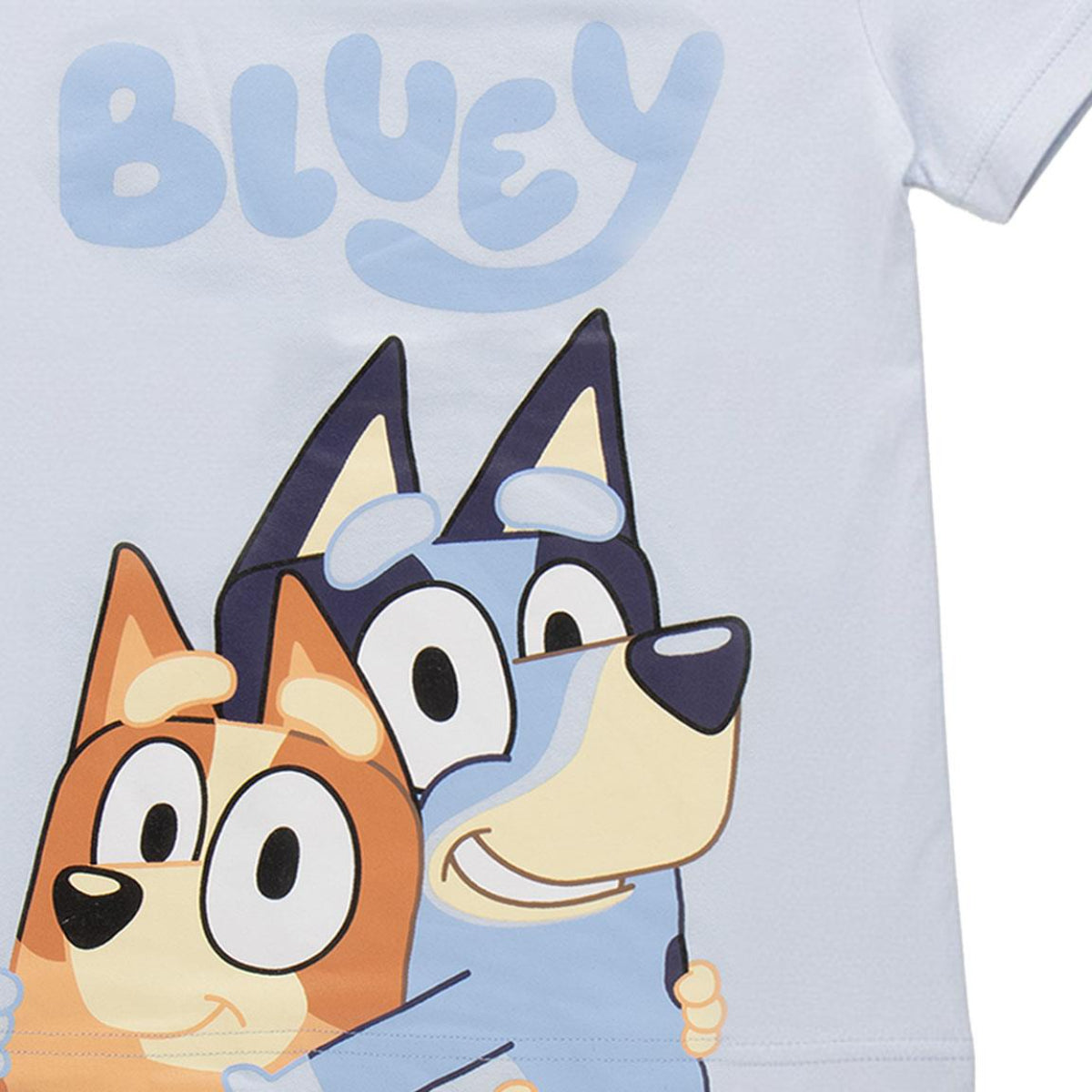 Bluey Kinder Nachtwäsche Kurzarm Pyjama Sommer Schlafset Baumwolle